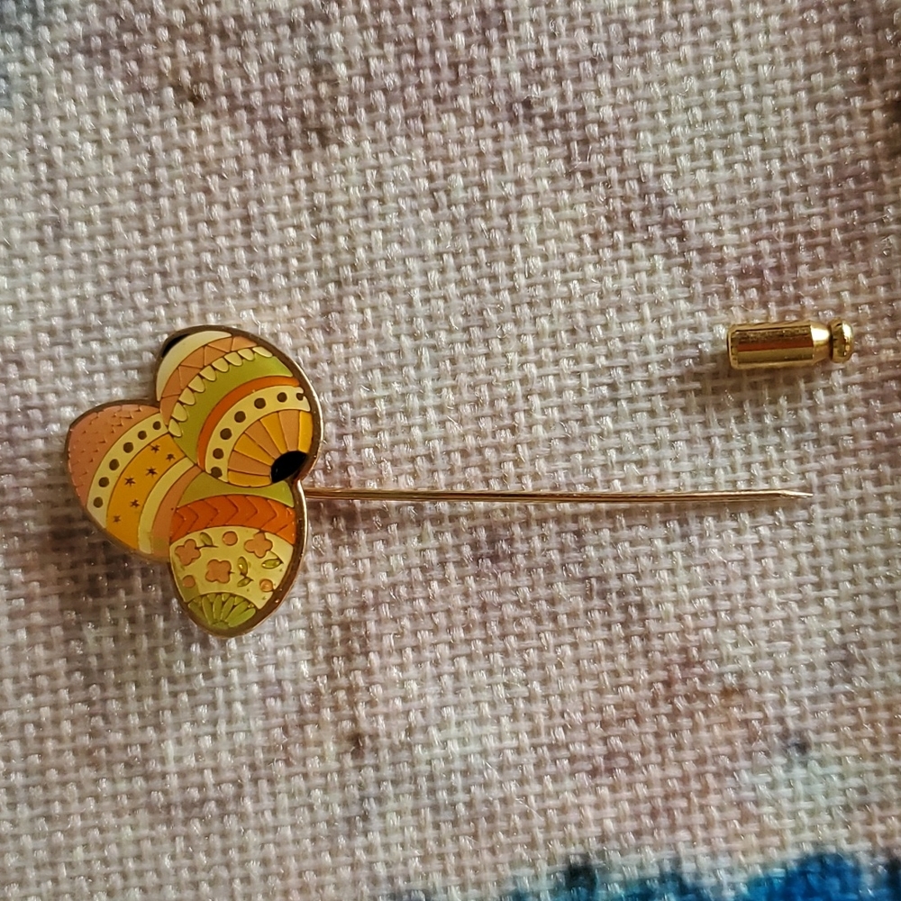 Vintage Easter Egg Stick Pin - Picture 4 of 15